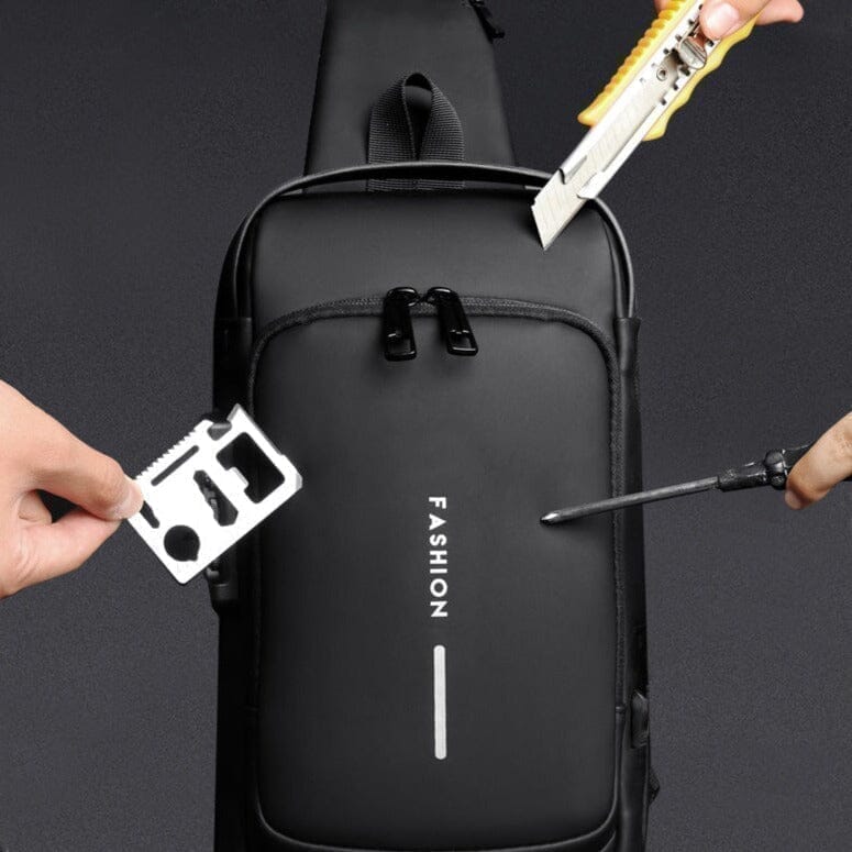 Bolsa Slim Bag™ - Mochila Anti-Furto com Senha USB